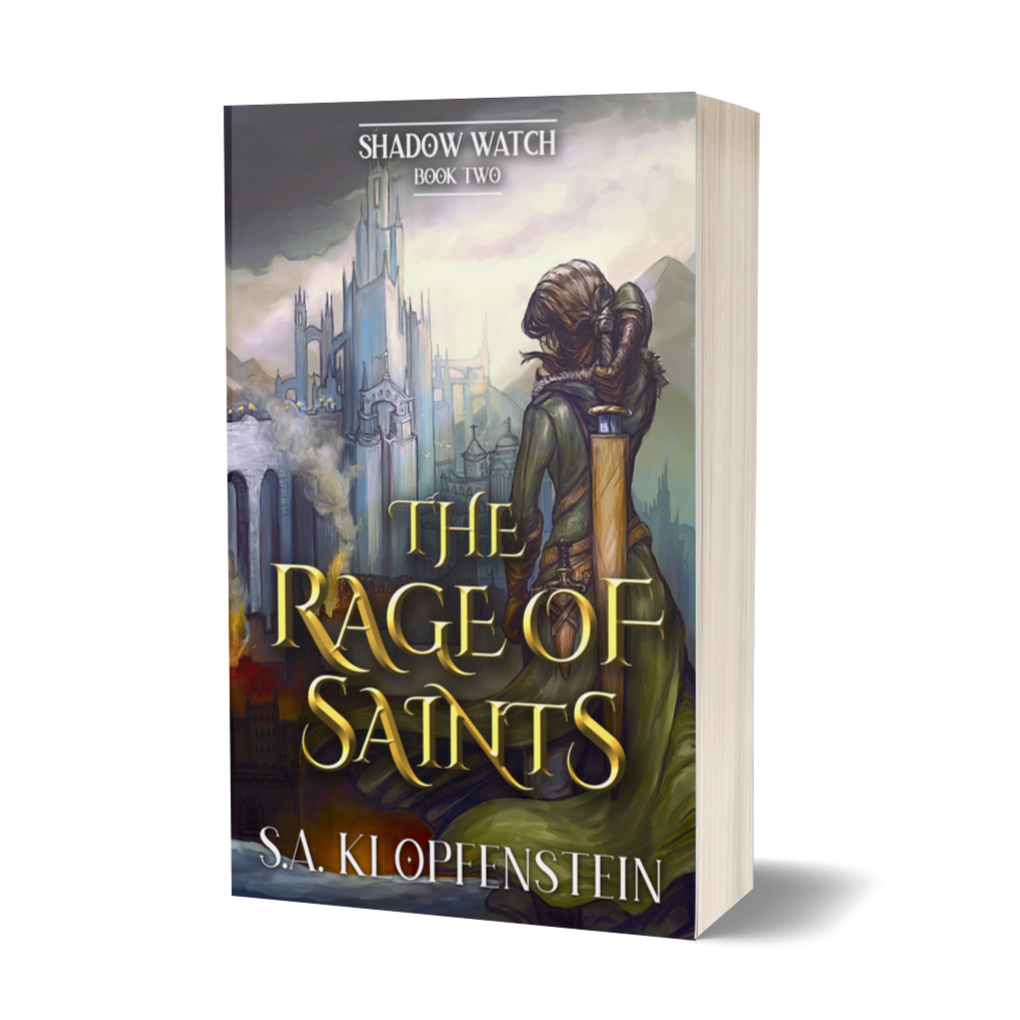 SIGNED - The Rage of Saints (paperback)