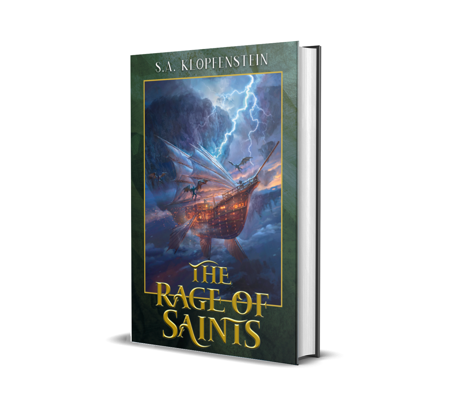 SIGNED - The Rage of Saints (trade hardcover)