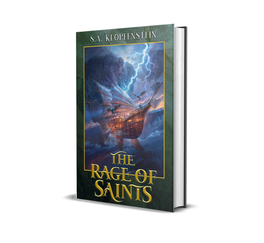 SIGNED - The Rage of Saints (trade hardcover)